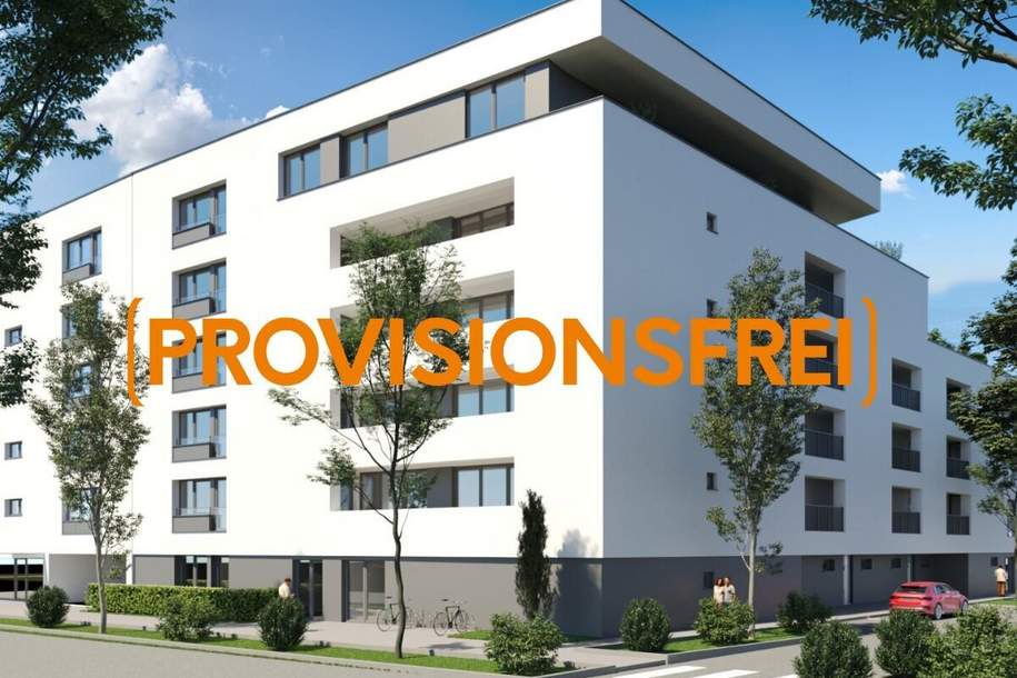 * * * PROVISIONSFREI * * * Modernes Wohnen im Grünen - Traumhaftes Erdgeschossapartment in Wels, Wohnung-kauf, 296.000,€, 4600 Wels(Stadt)