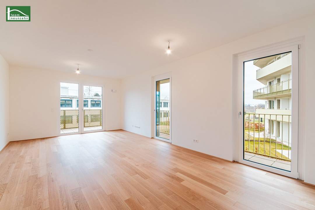 Perfekt aufgeteilte 3.Zimmer--Wohnung mit Balkon in begehrter Grünruhelage - sofort beziehbar und Provisionsfrei