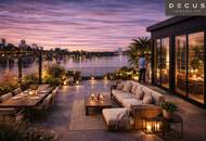 Rarität am Markt | Eigengrund | Exklusives Doppelhaus direkt in der 1. Reihe an der Alten Donau | freier, unverbaubarer Blick aufs Wasser | Schlüsselfertig