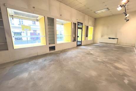 LOKAL mit Auslagefront – Sichtbarkeit garantiert - 1070 WIEN, Gewerbeobjekt-miete, 2.270,52,€, 1070 Wien 7., Neubau
