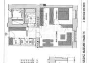 Stilvolle 2-Zimmer Wohnung in der Museumstraße 15 zu vermieten