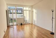 1,5-Zimmer Wohnung mit Gartenterrasse in generalsaniertem Neubau mit 11m2 Terrasse und einer tollen Raumhöhe!