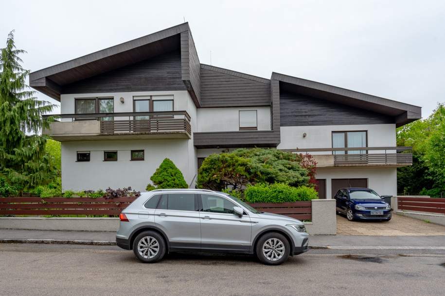 Architektenvilla mit großem Garten, Sauna & Kamin – Ruhelage in einer der besten Wohngegenden Wiener Neustadts, Haus-kauf, 950.000,€, 2700 Wiener Neustadt(Stadt)