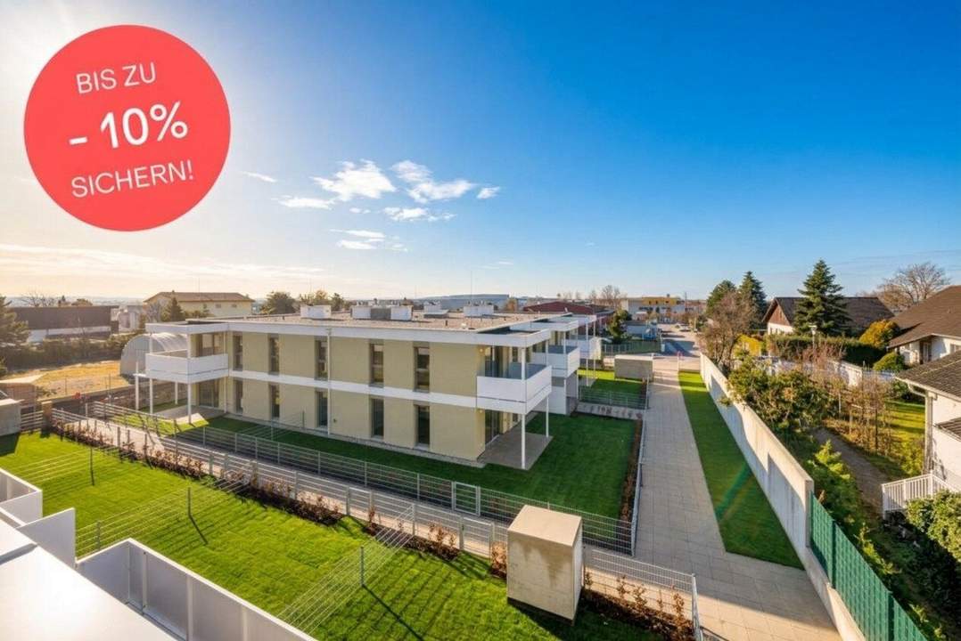 BIS ZU -10% PREISNACHLASS! Nach Süden ausgerichtete 4-Zimmer-Dachgeschoßwohnung | Zwei Bäder, große Terrasse, Fernblick | Klimavorbereitung | Provisionsfrei
