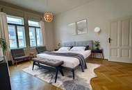 1030! Herrliche 4-Zimmer Altbauwohnung mit Kamin & Balkon Nähe Esteplatz/Wien Mitte!