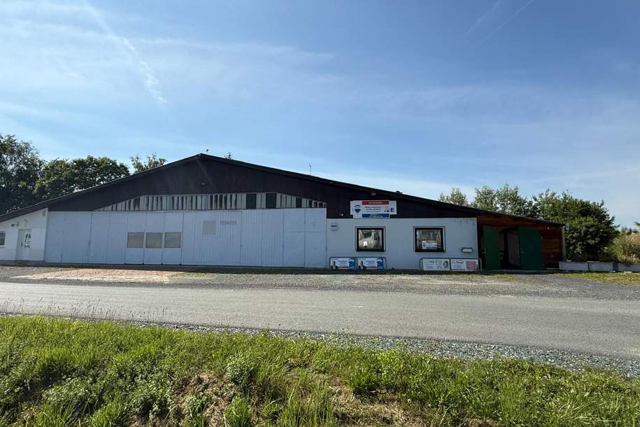 Schon gesehen GEWERBEOBJEKT (Lagerhalle, Büro und Gaststätte)?, Gewerbeobjekt-kauf, 7535 Güssing