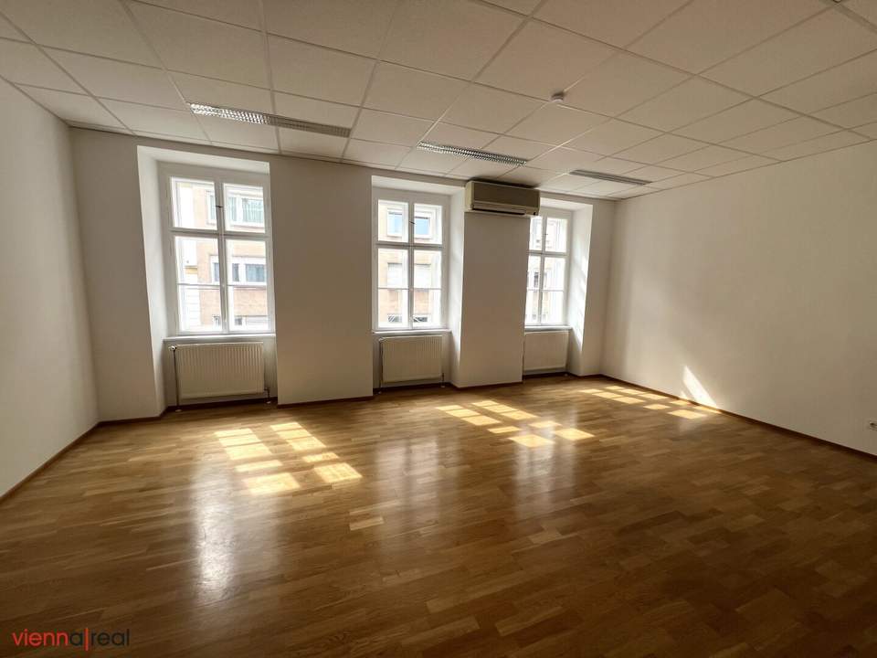 3,5-Zimmer Büro-Fläche in der Burggasse im 2. OG ohne Lift - KFZ-Abstellplatz optional