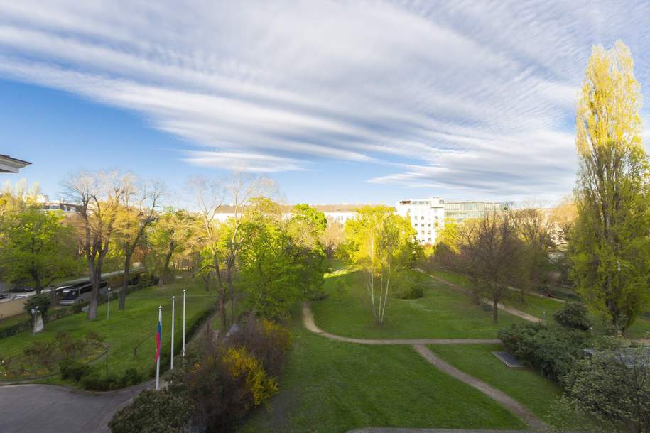 Argentinierstraße - repräsentativer 2 Zimmer Neubau mit Loggia und ca. 8.000m2 großen Park, Wohnung-miete, 1.300,00,€, 1040 Wien 4., Wieden