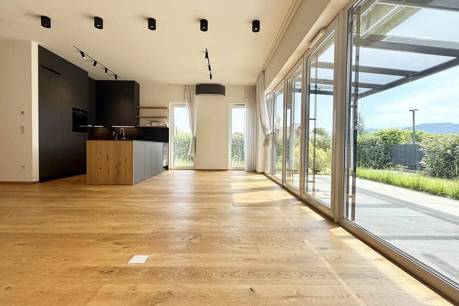 PERFECT HOME - VIKTRING: TOP Eckreihenhaus - klimatisiert - BUS-System - Garage - Doppelcarport, Wohnung-kauf, 698.000,€, 9020 Klagenfurt(Stadt)