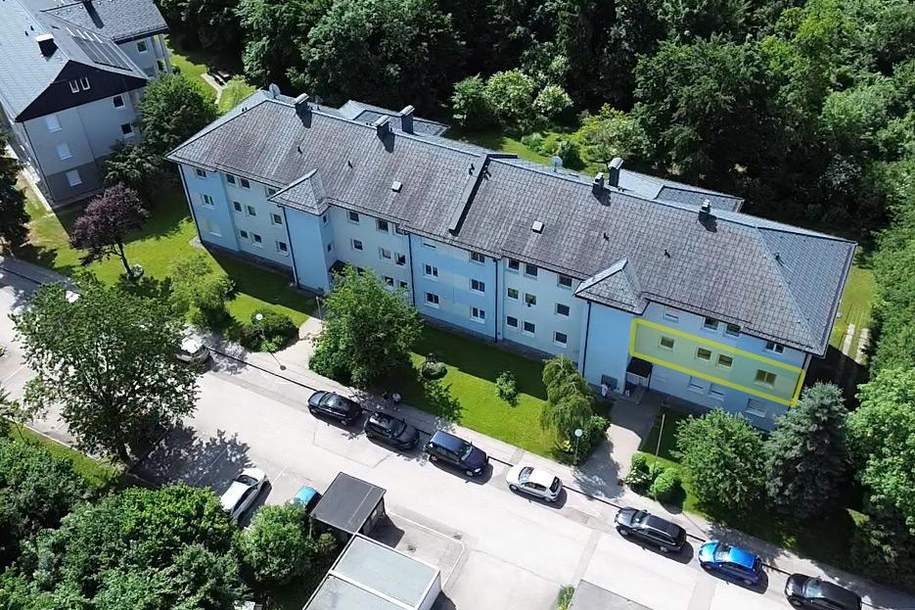 Vom Grünen umrahmte Eigentumswohnung inmitten des Ybbstals!, Wohnung-kauf, 155.900,€, 3331 Amstetten
