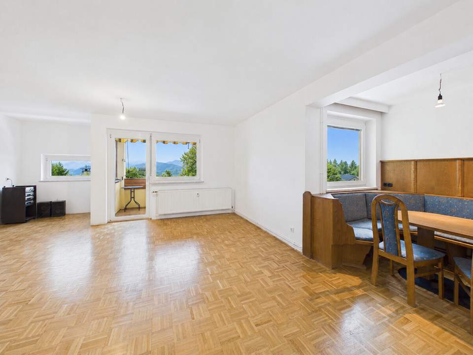 95 m² Wohntraum mit Loggia &amp; Bergblick nahe Weißensee