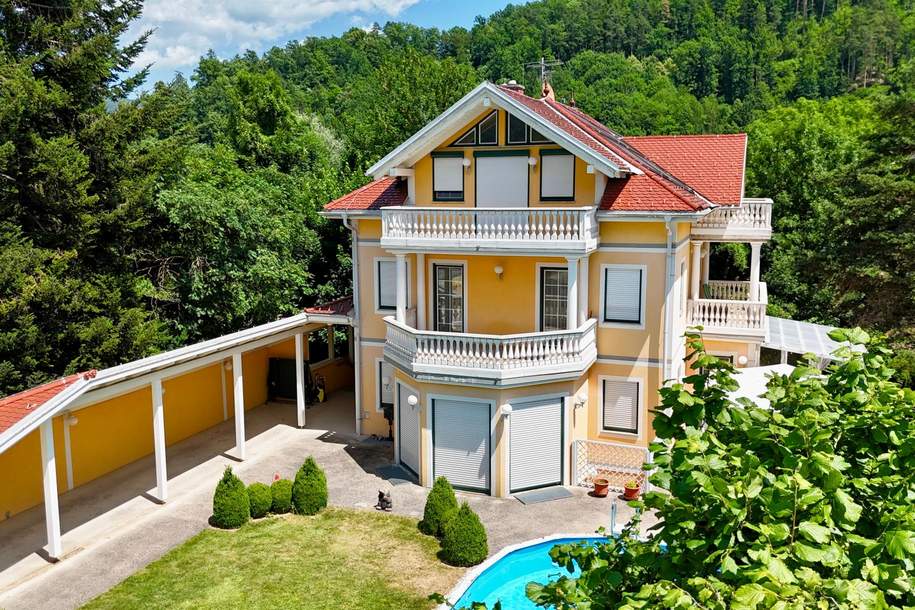 Stilvolle Villa am Mareckkai in Leoben – “Repräsentativ. Vielseitig. Besonders.”, Haus-kauf, 8700 Leoben