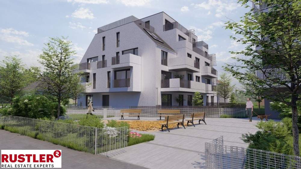 Wohnen beim Wasser - Traumhafte Terrasenwohnung mit Fernblick in Stammersdorf!