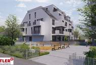 Wohnen beim Wasser - Traumhafte Terrasenwohnung mit Fernblick in Stammersdorf!