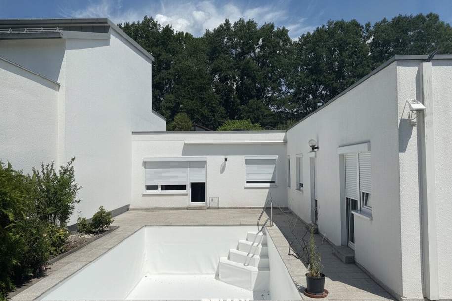 Reihenhausbungalow mit Pool in Urfahraner Toplage, Haus-kauf, 749.000,€, 4040 Linz(Stadt)