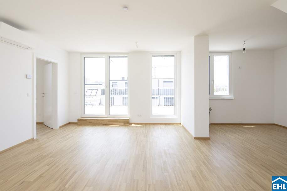 2- Zimmer - Terrassenwohnung mit Fernblick, Wohnung-miete, 899,00,€, 1110 Wien 11., Simmering