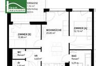Wohnen mit Lebensqualität - Stilvolle 3-Zimmer-Wohnung im Grünen!
