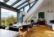 Dachgeschoss-Maisonette mit Loft-Charakter, Wellness-Oase &amp; Weitblick