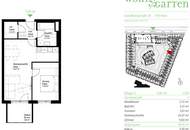 Moderne 2 Zimmer Wohnung mit Balkon