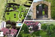 GARTENPARADIES - 9.000 M² - LANDHAUS IN PARKLANDSCHAFT NUR 30 MINUTEN VON WIEN