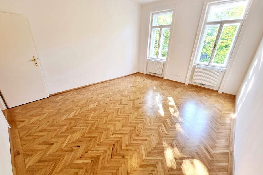 Preisgesenkt! Entzückende Altbauwohnung - Hier will ich leben! Traumhaft saniertes Altbauhaus + Hofseitiger und riesiger Allgemeingarten + Lebensqualität! Jetzt zugreifen!, Wohnung-kauf, 185.000,€, 1210 Wien 22., Donaustadt