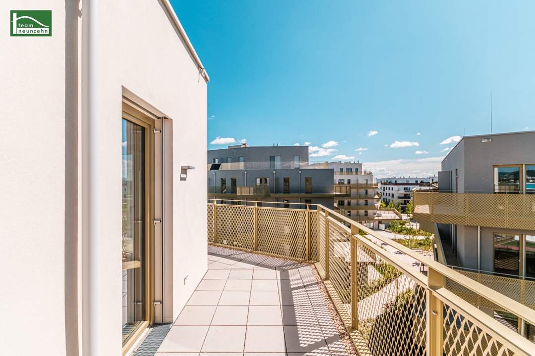 Helle 3.Zimmer-Wohnung mit Balkon, Geothermie, Fussbodentemperierung, Sonnenschutz uvm. - Provisionsfreier Erstbezug