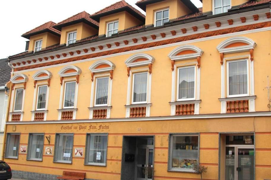 Zentraler Gasthof in Ottenschlag – perfekt für Hochzeiten, Feiern &amp; Veranstaltungen, Gewerbeobjekt-miete, 958,40,€, 3631 Zwettl