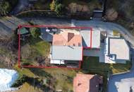 Sonniges Seehaus in Maria Wörth: Zwei Wohneinheiten mit rundum Seeblick + Gartenidylle