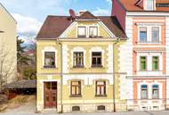 Sanierungsbedürftige Altbauwohnung in Leobener Stadtvilla am Mareckkai - Mehrheitsanteil und Mieteinnahmen mit Murblick