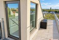 Moderne 3-Zi-Dachgeschosswohnung mit Rundumblick-Terrasse, Klimaanlage & Tiefgarage in Leopoldsdorf!