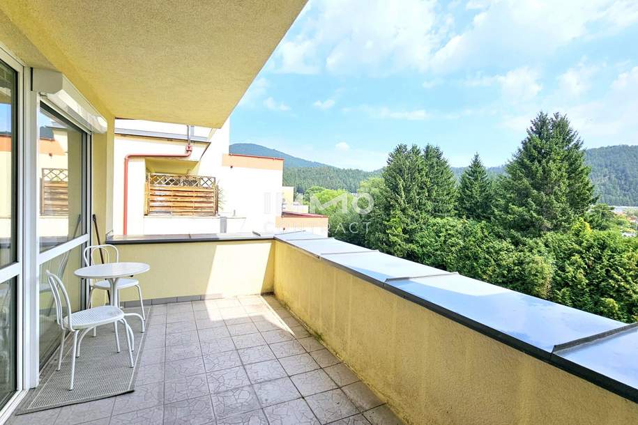 Charmante 3-Zimmer-Wohnung mit großer Terrasse in ruhiger Lage mit Grünblick in Pernitz, Wohnung-miete, 748,00,€, 2763 Wiener Neustadt(Land)