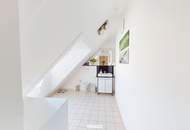 Drei-Zimmer-Dachgeschoß-Wohnung mit 15m²-Terrasse nahe Siegesplatz/Asperner Löwe