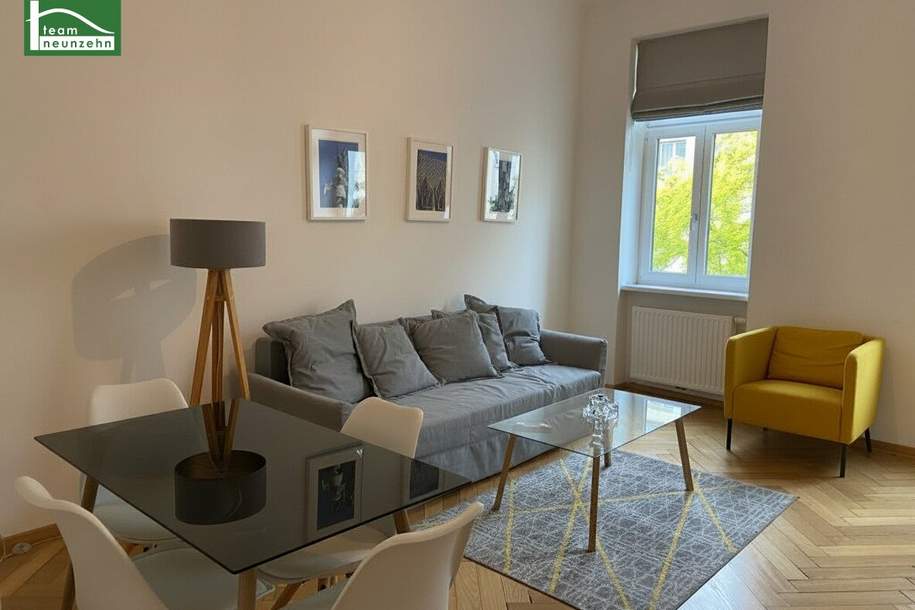 Charmante Altbauwohnung in Hietzing – vollmöbliert &amp; hervorragend angebunden, Wohnung-miete, 849,00,€, 1130 Wien 13., Hietzing