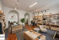 ** Frequenzlage Rechte Wienzeile / Naschmarkt: ab sofort: rd. 58 m² großes Geschäftslokal ** Büro / Schauraum / Atelier / Studio/ PopUp etc. KEINE Gastro **
