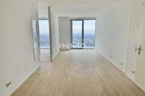 Skyline Loft South – Design-Loft im DC2 Tower mit 10 m² Loggia &amp; City-Blick - DC2, Wohnung-miete, 1.100,00,€, 1220 Wien 22., Donaustadt