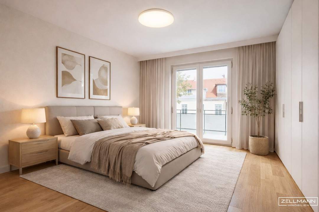 NUSSDORF | mit ein wenig Fantasie und Investition zur Traumwohnung | Ruhelage | 2 Garagenstellplätze | adaptierungsbedürftig | ZELLMANN IMMOBILIEN