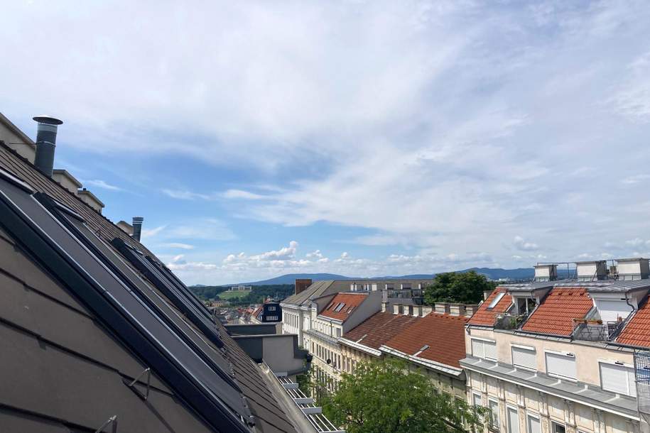 Dachgeschoss-Juwel mit Fernblick, Raumvielfalt und Terrasse in 1150 Wien, Wohnung-kauf, 459.000,€, 1150 Wien 15., Rudolfsheim-Fünfhaus