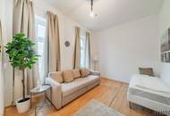 RETRO-CHIC II 2 ZIMMER ALTBAUWOHNUNG II 2. OG MIT LIFT II ca. 63m² EIGENGARTEN II AIRBNB oder SELBST EINZIEHEN II SOFORT NUTZBAR II NÄHE U6/AKH/VOLKSOPER/WUK