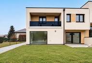 Preisreduziert ! Traumhafte Doppelhaushälfte in Katzelsdorf – 5 Zimmer, Loggia, KFZ-Garage, voll unterkellert !