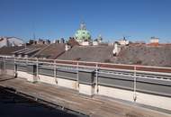 Über den Dingen: Terrassen-Maisonette mit Wiener Skyline