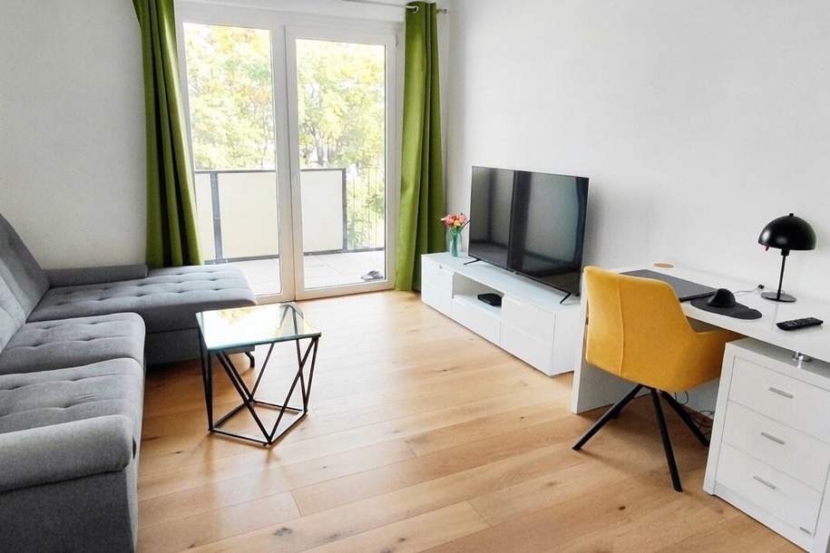 Ab 1. Jänner: Traumhafte 2-Zimmer-Wohnung mit großem Balkon direkt an der U3!, Wohnung-miete, 1.049,00,€, 1140 Wien 14., Penzing