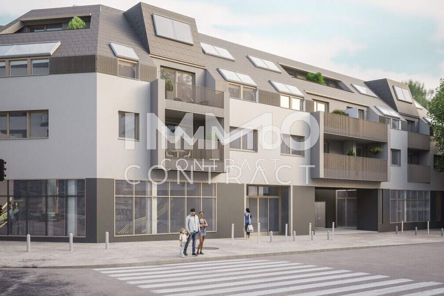 Nachhaltig gebaut und mit Balkon – So geht grünes Wohnen deluxe! U4 in der Nähe, Wohnung-kauf, 295.100,€, 1140 Wien 14., Penzing