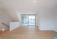 Urbaner Wohntraum über den Dächern Wiens – Stilvolle Dachgeschoß-Maisonette mit zwei Terrassen