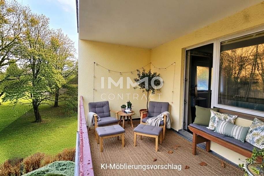 Neuer Preis!! Große, zentrale, charmante 3-Zimmer-Wohnung mit Parkblick in Bad Vöslau, Wohnung-kauf, 249.500,€, 2540 Baden