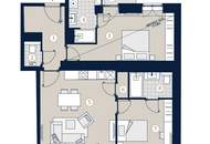 Helle Wohlfühloase mit Loggia