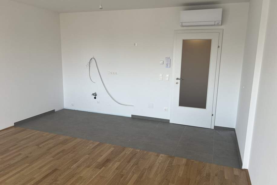 Komfortables Wohnen in Wiener Neustadt: 33,03m², 1 Zimmer, Loggia, Fliesen, Parkett uvm., Wohnung-kauf, 222.000,€, 2700 Wiener Neustadt(Stadt)