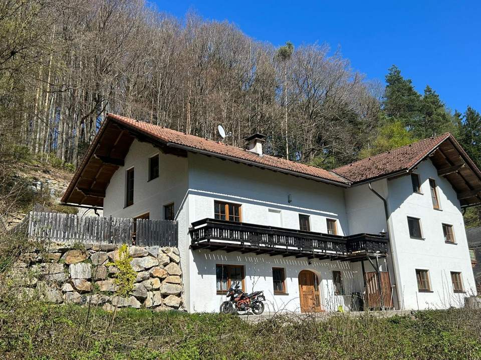 Gemütliches Landhaus mit Einliegerwohnung in erhöhter Waldrandlage - Sehr ruhig gelegen!