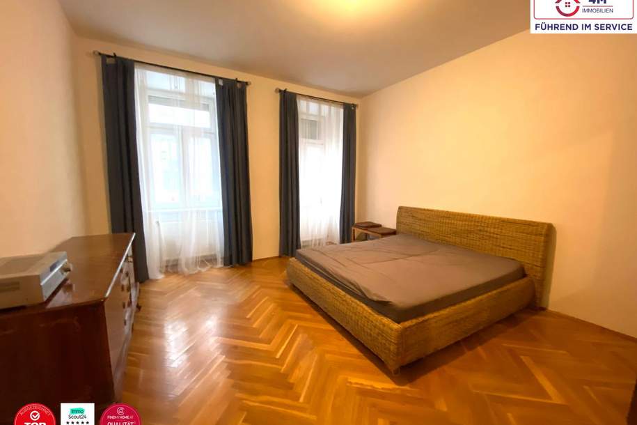 Exklusive Altbauwohnung in Toplage im 3. Bezirk - Nähe Hundertwasserhaus, Wohnung-kauf, 525.000,€, 1030 Wien 3., Landstraße