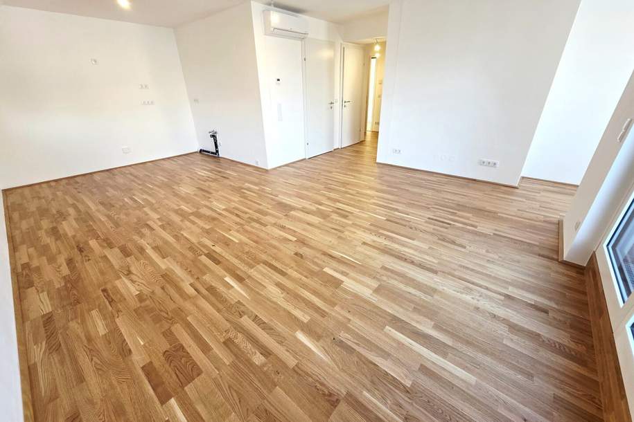 Lebensqualität mit Zukunftspotential! Ab ins Dachgeschoss! Klimaaktiv Bronze + Ideal zur Vermietung + Perfekte Raumaufteilung + Hochwertige Ausstattung + Nachhaltig! TOP Neubau-Projekt mit naturnahen Gewässern ums Eck!, Wohnung-kauf, 264.865,€, 1220 Wien 22., Donaustadt