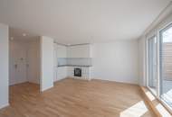 +.+ASG+.+ IV-Qualitatives Wohnen in urbaner Lage: hochwertiger 2-Zimmer ERSTBEZUG mit TERRASSE! Provisionsfrei!